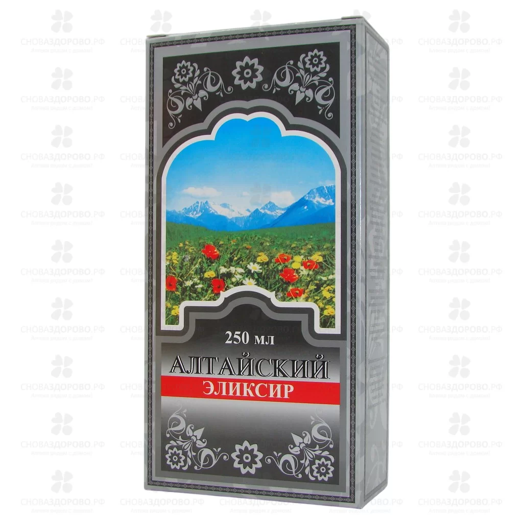 Алтайский Эликсир эликсир 250мл флакон ✅ 06021/06829 | Сноваздорово.рф