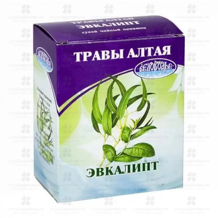 Эвкалипт листья 50г (чайный напиток) ✅ 37506/08336 | Сноваздорово.рф