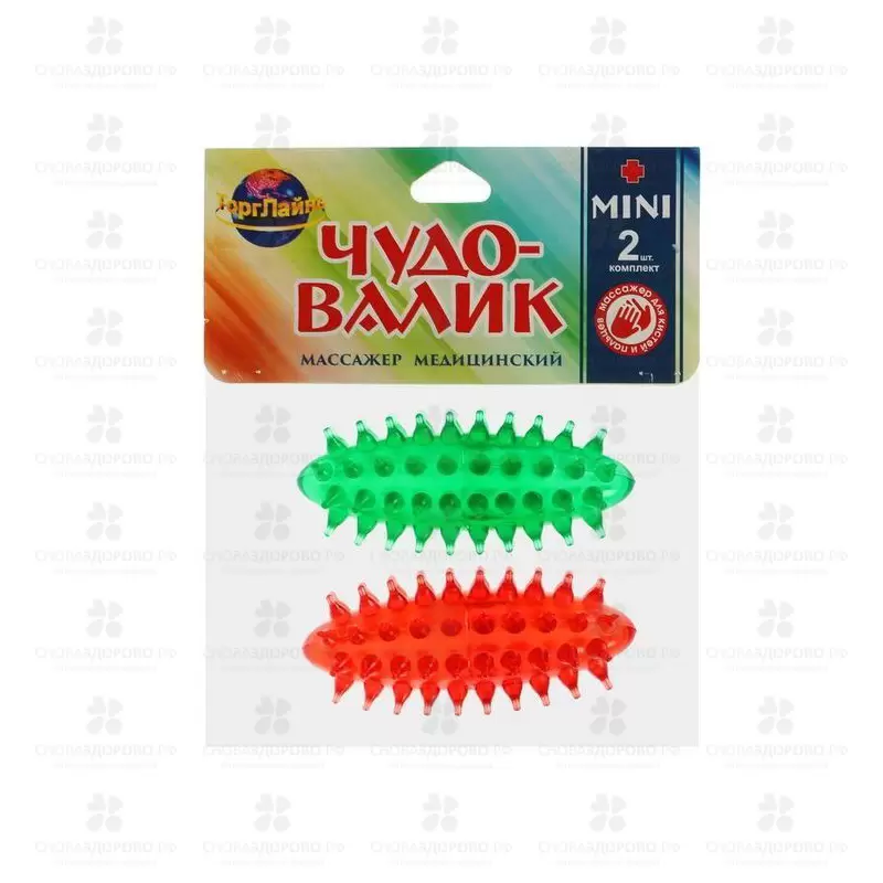 Массажер Чудо-Валик мини №2 ✅ 37814/06901 | Сноваздорово.рф