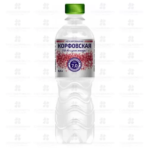 Вода минеральная Корфовская негазированная 500мл ✅ 33686/08506 | Сноваздорово.рф
