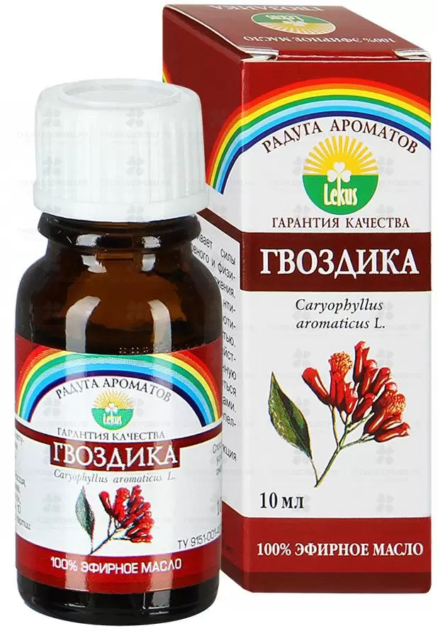 Масло Гвоздики эфирное 10мл флакон ✅ 11213/06264 | Сноваздорово.рф