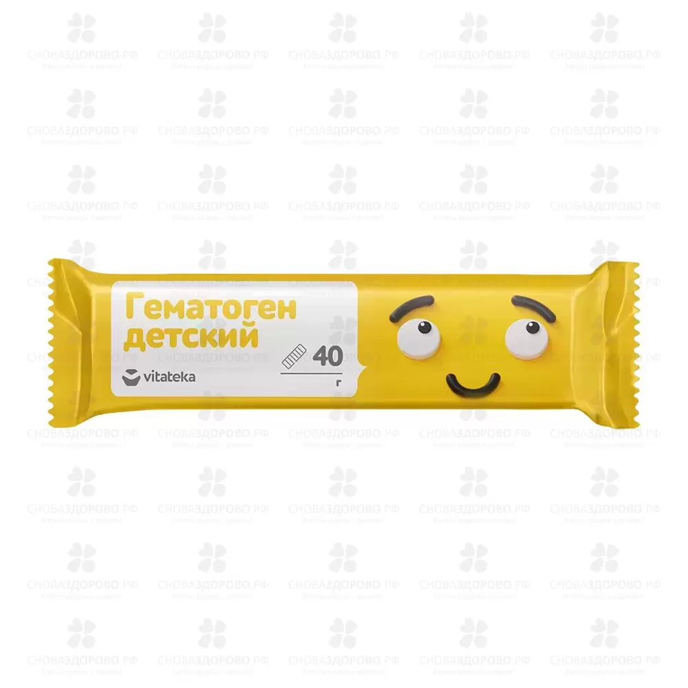 Гематоген Витатека детский 40г (БАД) ✅ 35020/06200 | Сноваздорово.рф