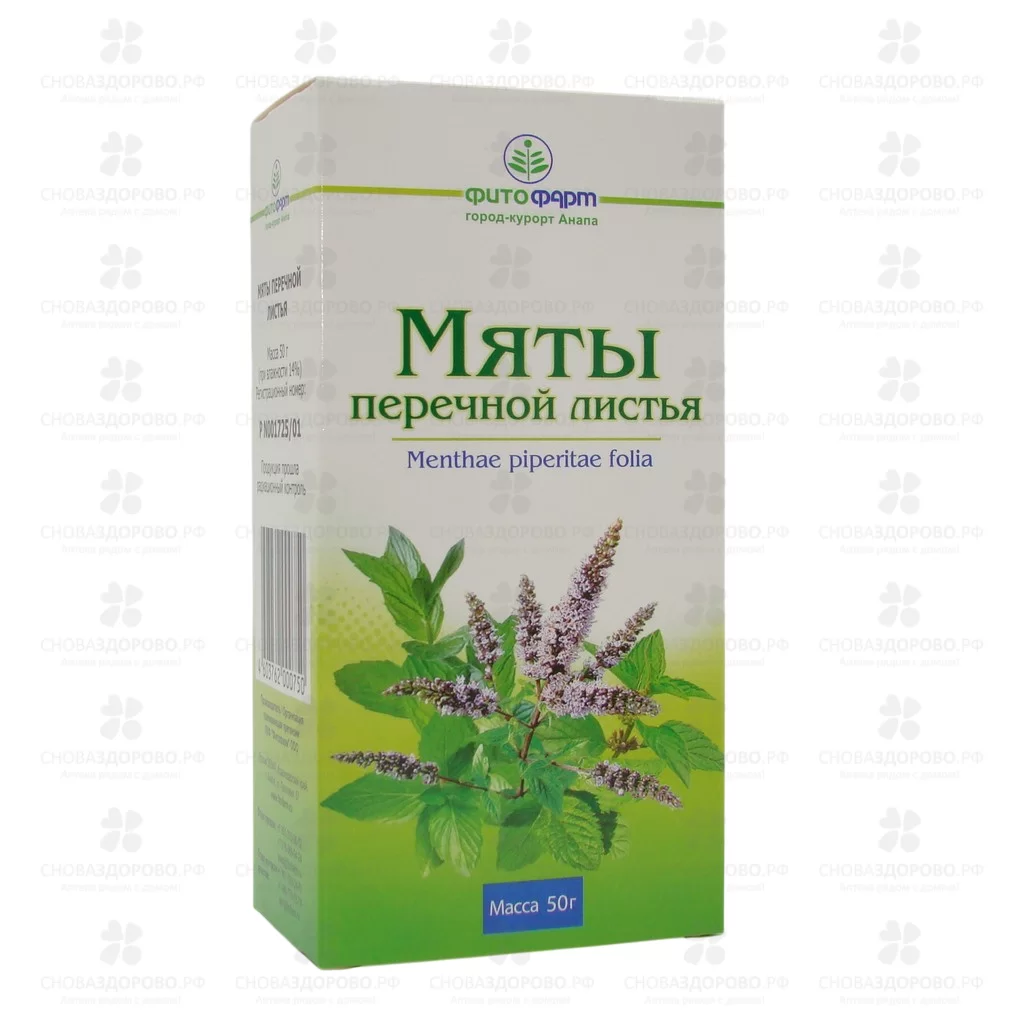 Мяты перечной листья 50г ✅ 01640/06928 | Сноваздорово.рф