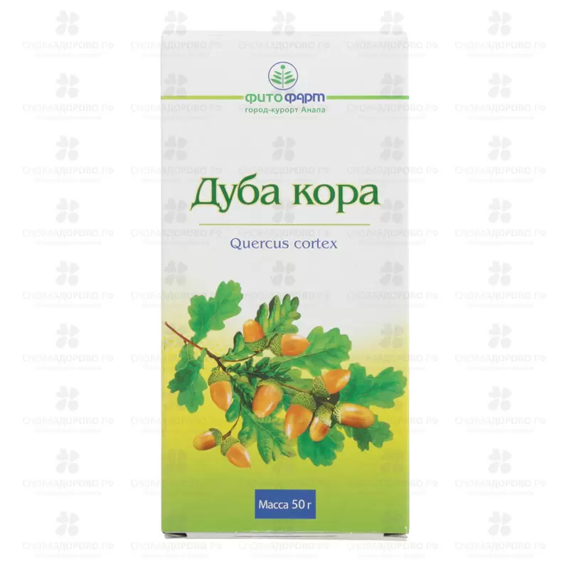 Дуба кора 50г ✅ 00368/06928 | Сноваздорово.рф