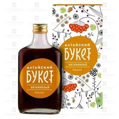 Алтайский букет Бальзам "Витаминный" 250мл флакон ✅ 26061/06231 | Сноваздорово.рф