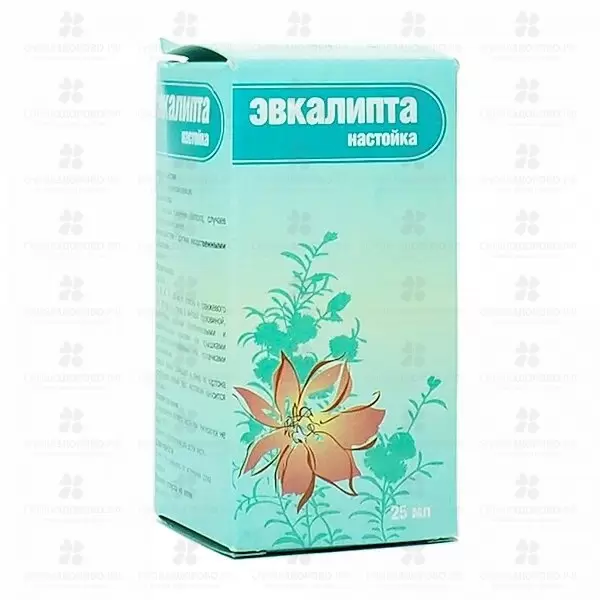 Эвкалипта настойка 25мл флакон ✅ 00439/06745 | Сноваздорово.рф
