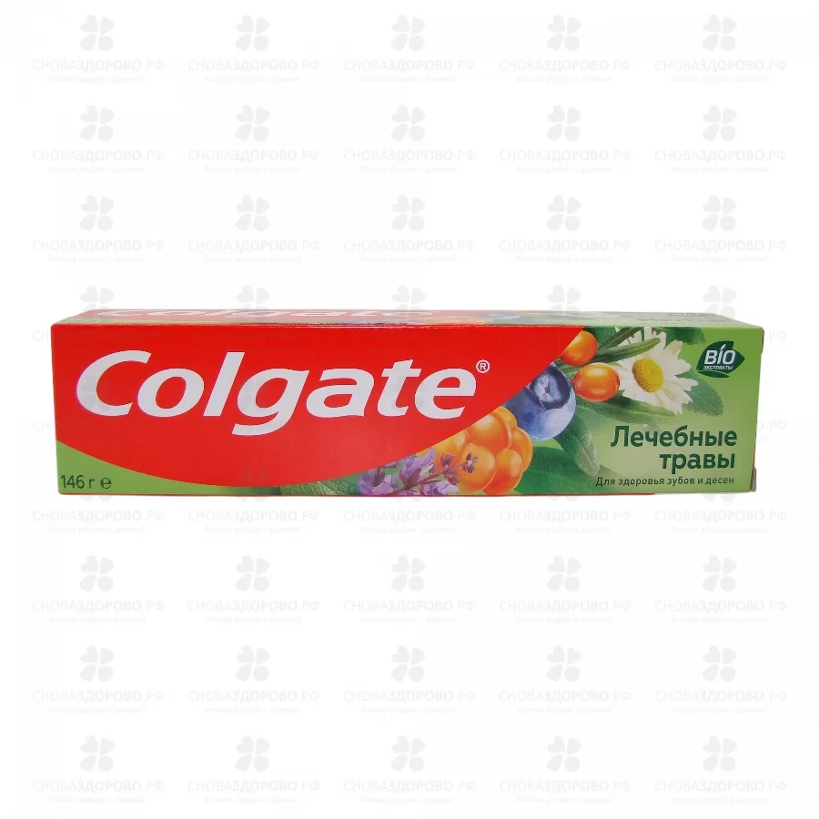 Колгейт зубная паста Лечебные травы 100мл/146г ✅ 18193/06468 | Сноваздорово.рф