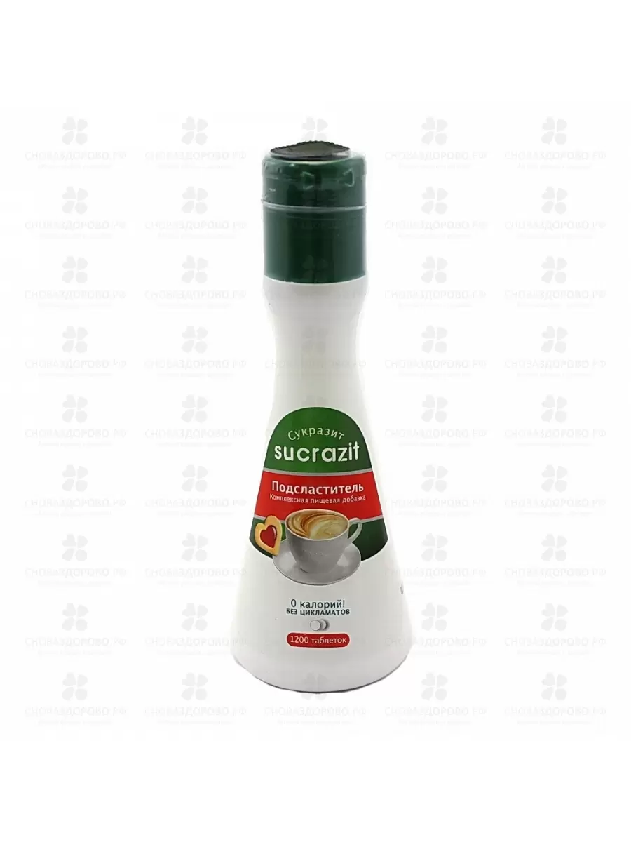 Сукразит подсластитель таблетки №1200 ✅ 09347/06461 | Сноваздорово.рф