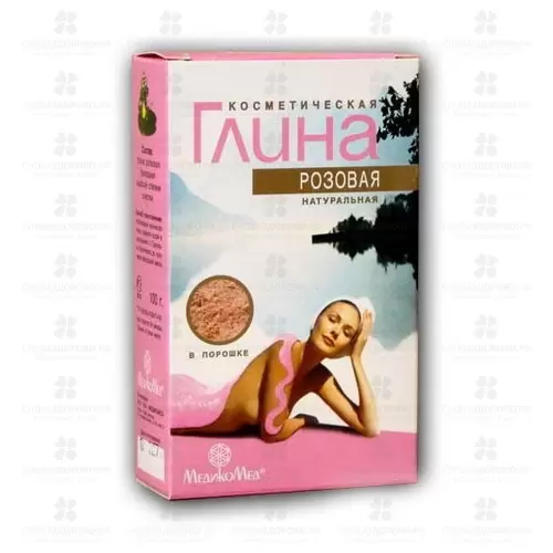 Глина косметическая Розовая 100г ✅ 00154/06636 | Сноваздорово.рф