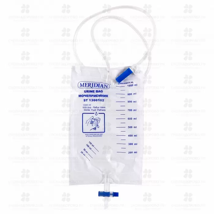 Мочеприемник одноразовый прикроватный 2000 мл, стерильный ✅ 11326/06338 | Сноваздорово.рф