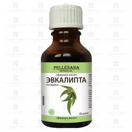 ПЕЛЛЕСАНА Масло Эвкалипта эфирное 25мл фл. ✅ 18100/07130 | Сноваздорово.рф