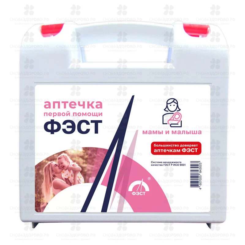 Аптечка мамы и малыша ФЭСТ Эконом ✅ 04933/06207 | Сноваздорово.рф