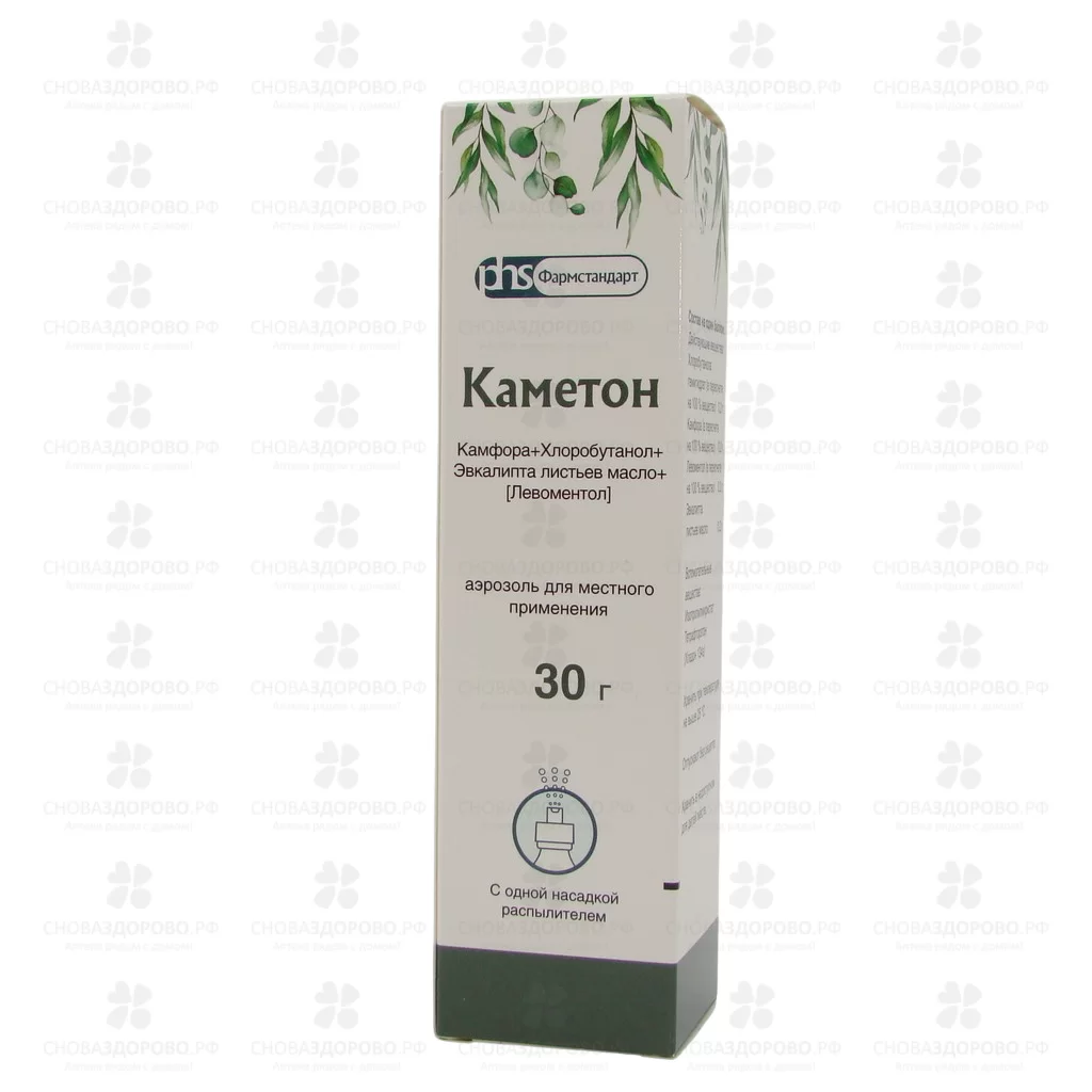Каметон аэрозоль для местного применения 30г ✅ 00379/06920 | Сноваздорово.рф