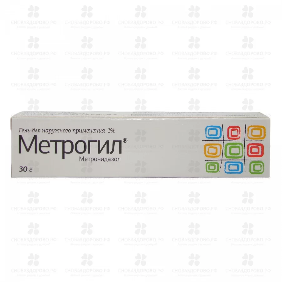 Метрогил гель для наружного применения 1% 30г ✅ 09277/06313 | Сноваздорово.рф