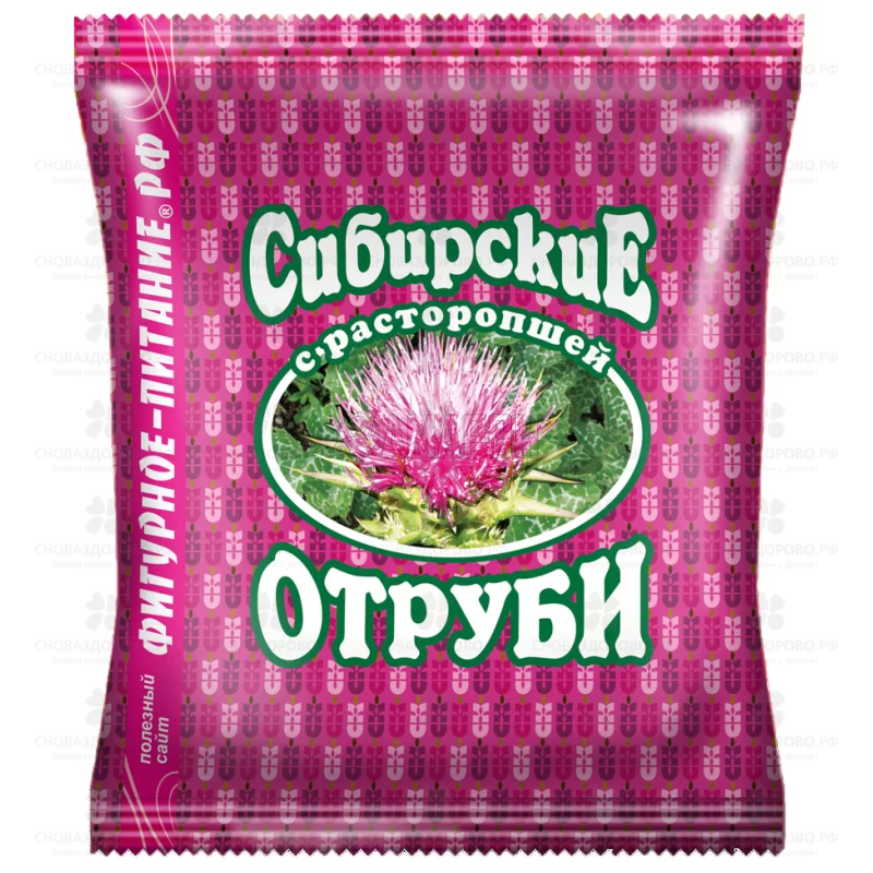 Отруби Сибирские диетические (с расторопшей) 200г ✅ 25906/06970 | Сноваздорово.рф