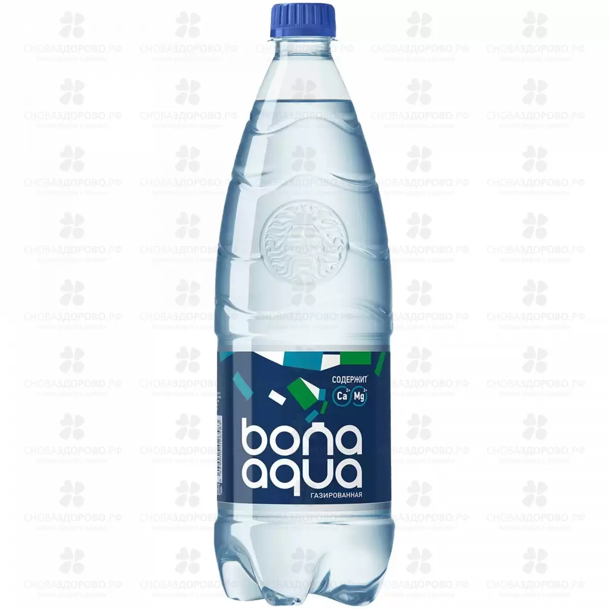 Вода минеральная БонАква газированная 1л ✅ 33780/08223 | Сноваздорово.рф