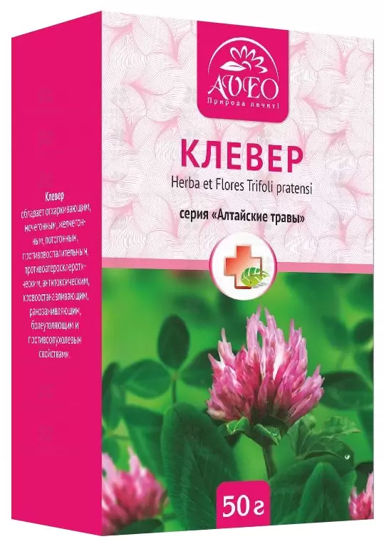 Клевер луговой трава 50г (БАД) ✅ 26759/06698 | Сноваздорово.рф