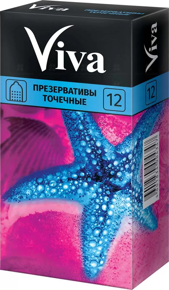 Презервативы ВиВа №12 точечные ✅ 12204/06516 | Сноваздорово.рф