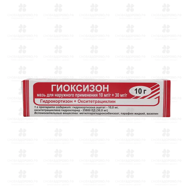 Гиоксизон мазь для наружного применения 10мг+30мг/г 10г туба ✅ 00628/06257 | Сноваздорово.рф
