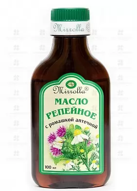 Масло репейное с ромашкой 100мл флакон ✅ 10365/06148 | Сноваздорово.рф