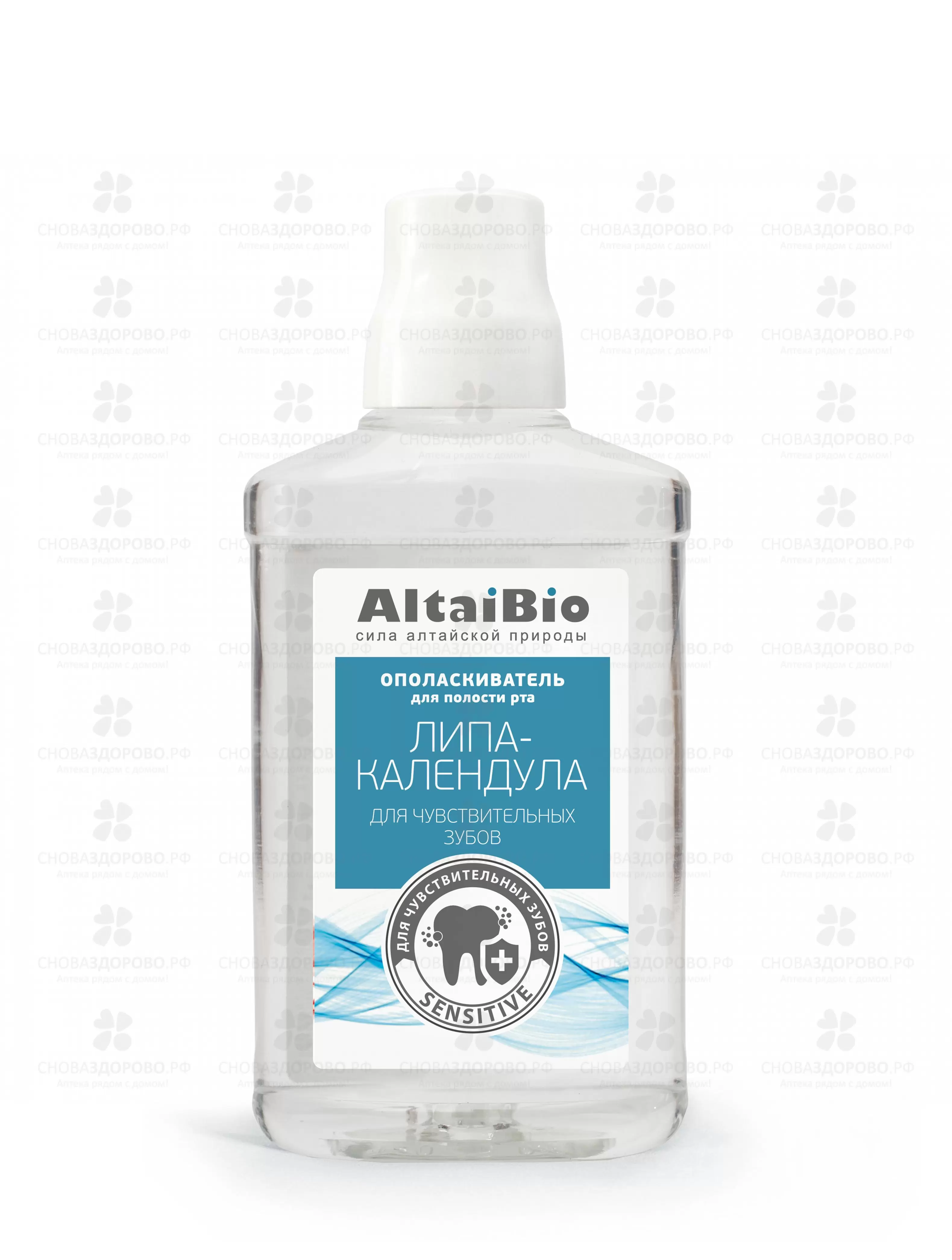 АлтайБио Ополаскиватель для полости рта Липа-Календула для чувствительных зубов 400мл ✅ 13903/06858 | Сноваздорово.рф
