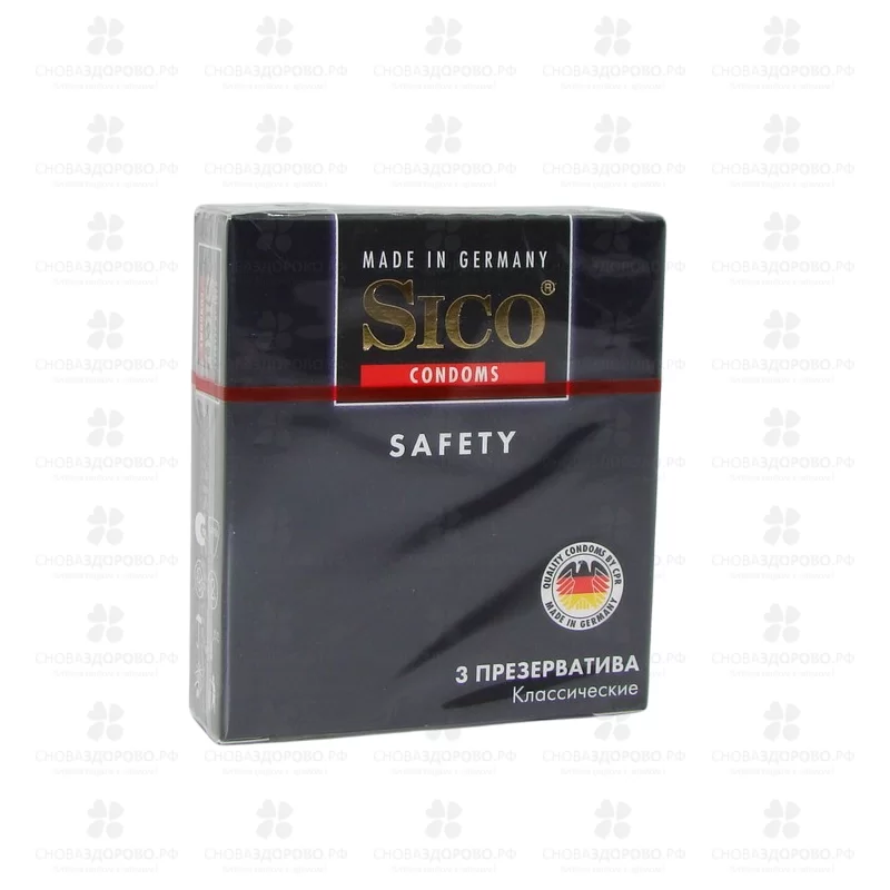 Презервативы Сико №3 safety (классические) ✅ 43536/06492 | Сноваздорово.рф
