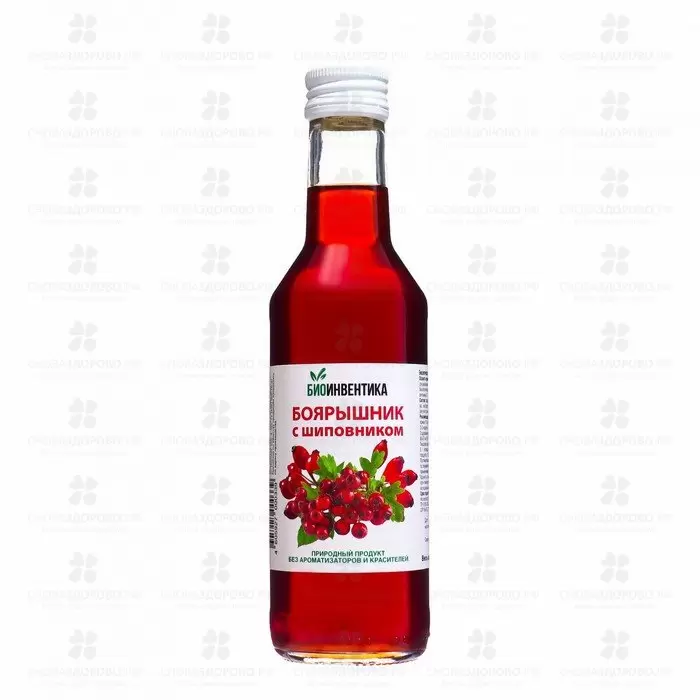 Сироп на сахаре Боярышник/Шиповник 250мл (БАД) Биоинвентика ✅ 34600/06986 | Сноваздорово.рф