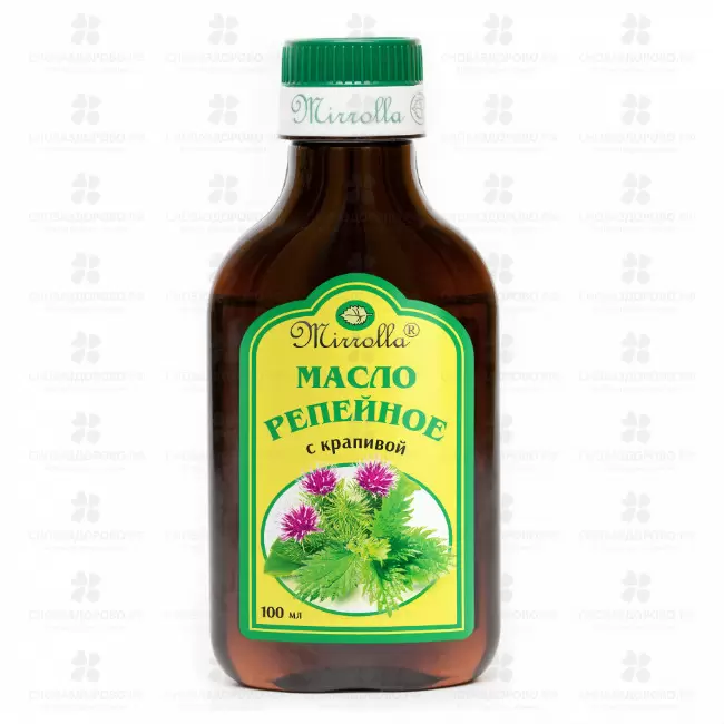 Масло репейное с крапивой 100мл флакон ✅ 08189/06148 | Сноваздорово.рф