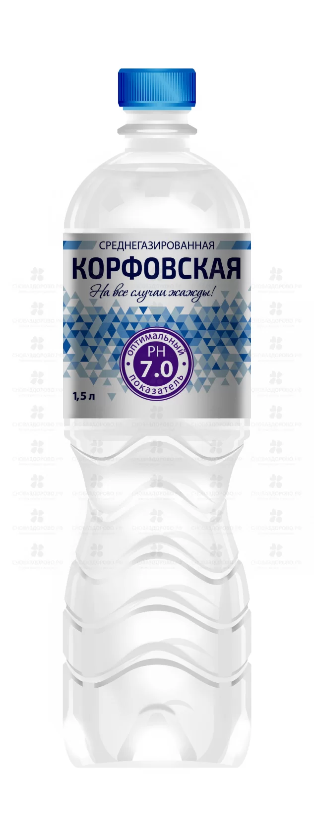 Вода минеральная Корфовская газированная 1,5л ✅ 33680/09424 | Сноваздорово.рф