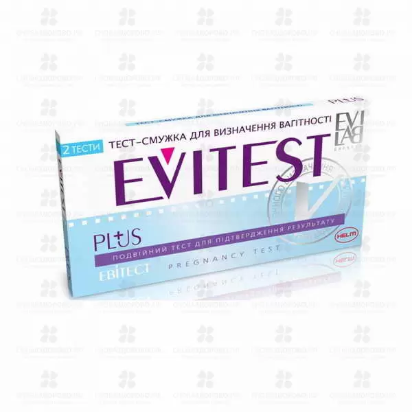 Тест для опр. беременности Evitest Plus №2 ✅ 17987/06981 | Сноваздорово.рф