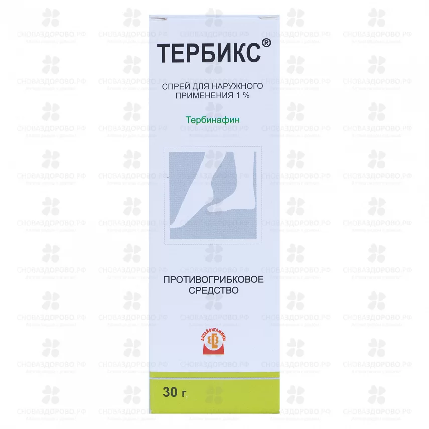Тербикс спрей для наружного применения 1% 30г ✅ 37458/06699 | Сноваздорово.рф