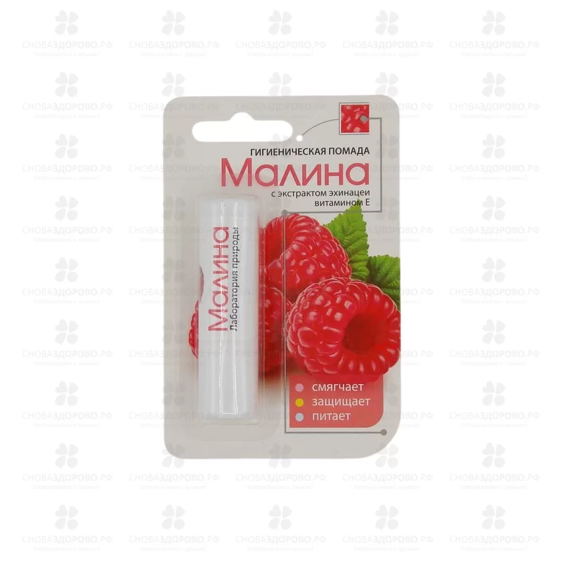 Помада гигиеническая Малина 2,8г ✅ 20033/06435 | Сноваздорово.рф