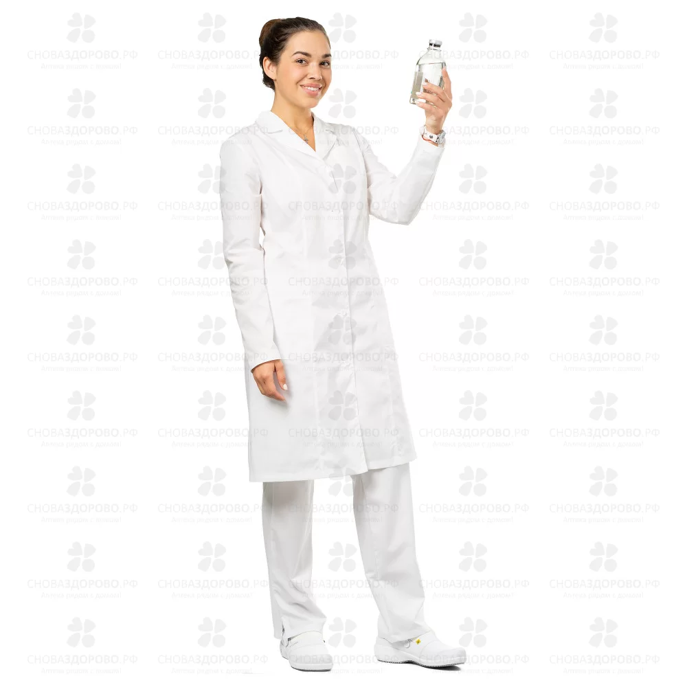 Халат медицинский х/б белый р.52-54 ✅ 11980/08078 | Сноваздорово.рф